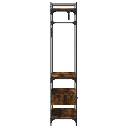 Armadio Cassetti Rovere Fumo 89x39x184,5 cm Legno Multistrato | homemem39