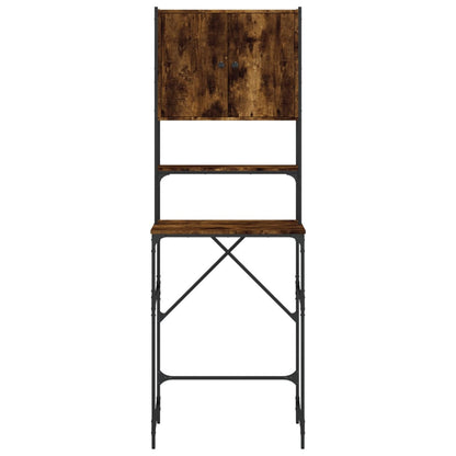 Mobile per Lavatrice Rovere Fumo 68x48,5x194 cm