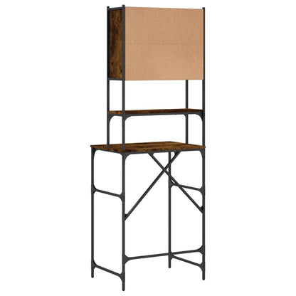 Mobile per Lavatrice Rovere Fumo 68x48,5x194 cm