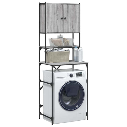 Mobile per Lavatrice Grigio Sonoma 68x48,5x194 cm | homemem39