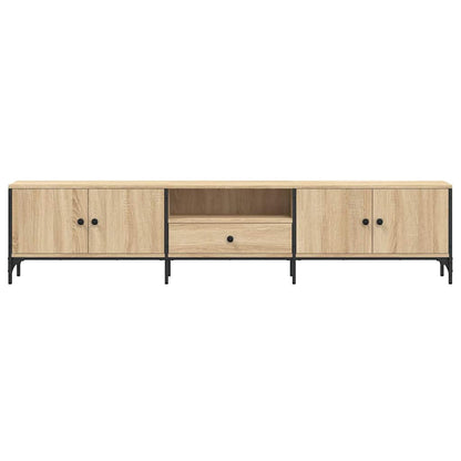 Mobile TV Cassetto Rovere Sonoma 200x25x44 cm Legno Multistrato | homemem39