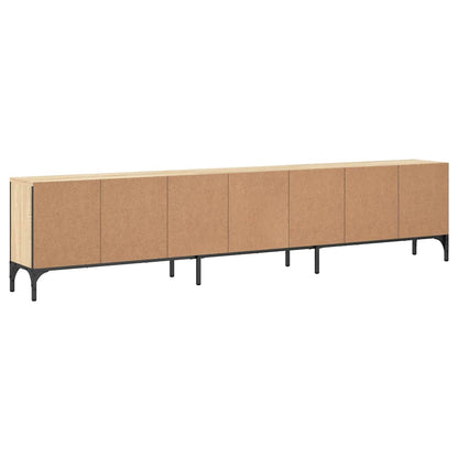 Mobile TV Cassetto Rovere Sonoma 200x25x44 cm Legno Multistrato | homemem39