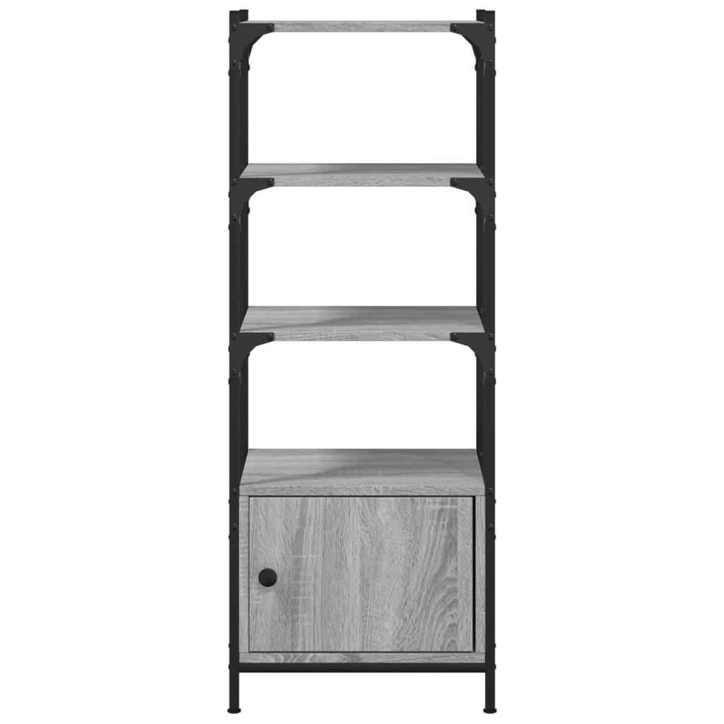Libreria 3Ripiani Grigio Sonoma 41x30x109,5cm Legno Multistrato | homemem39
