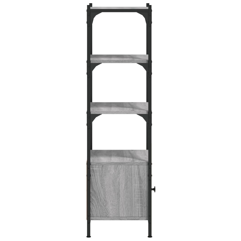 Libreria 3Ripiani Grigio Sonoma 41x30x109,5cm Legno Multistrato | homemem39
