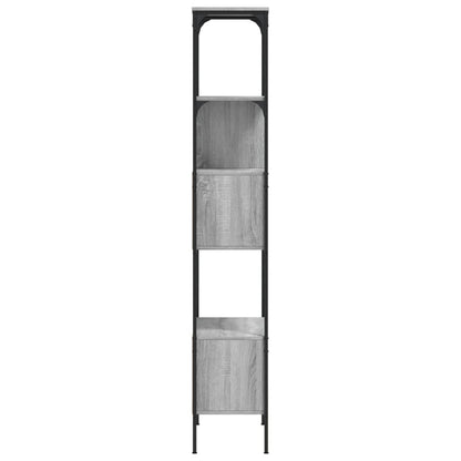 Libreria 5Ripiani Grigio Sonoma 76x33x188,5cm Legno Multistrato | homemem39