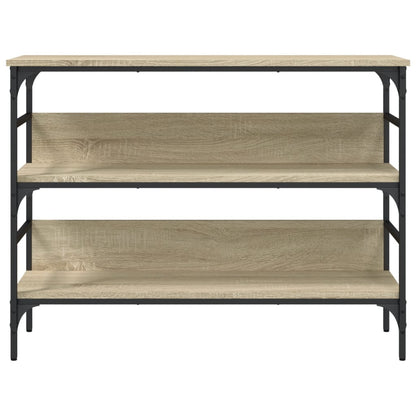 Tavolo Consolle Rovere Sonoma 100x32x75 cm in Legno Multistrato - homemem39