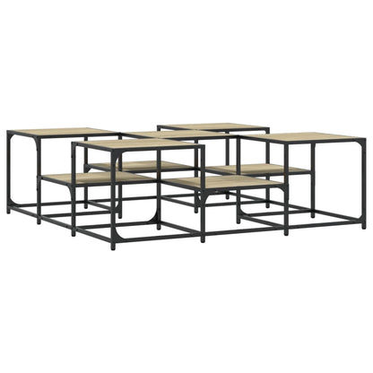Tavolino Salotto Rovere Sonoma 121x121x40 cm Legno Multistrato | homemem39