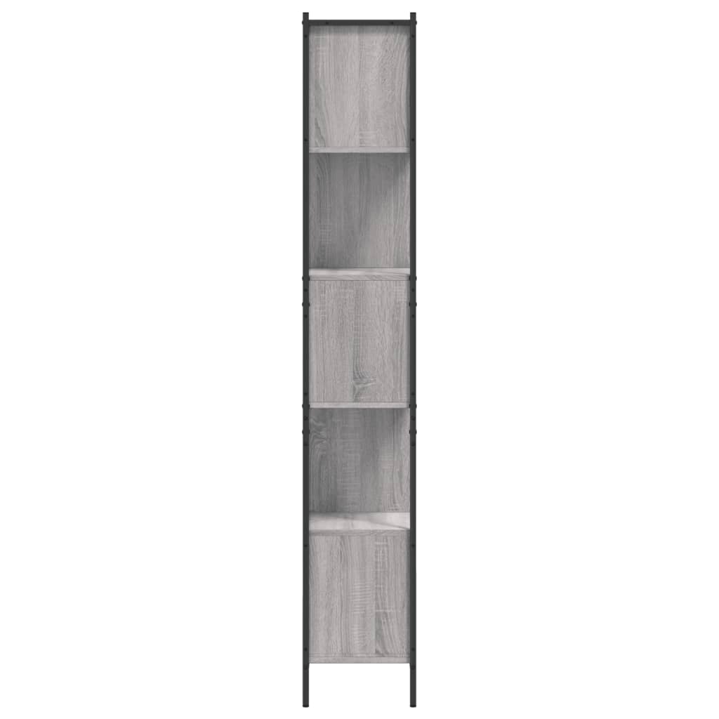 Libreria Grigio Sonoma 72x28x172 cm in Legno Multistrato | homemem39