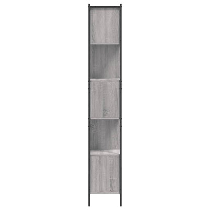 Libreria Grigio Sonoma 72x28x172 cm in Legno Multistrato | homemem39