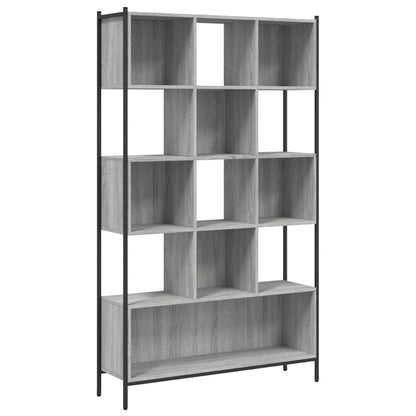 Libreria Grigio Sonoma 102x28x172 cm in Legno Multistrato | homemem39