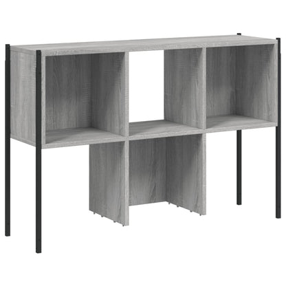 Libreria Grigio Sonoma 102x28x172 cm in Legno Multistrato | homemem39