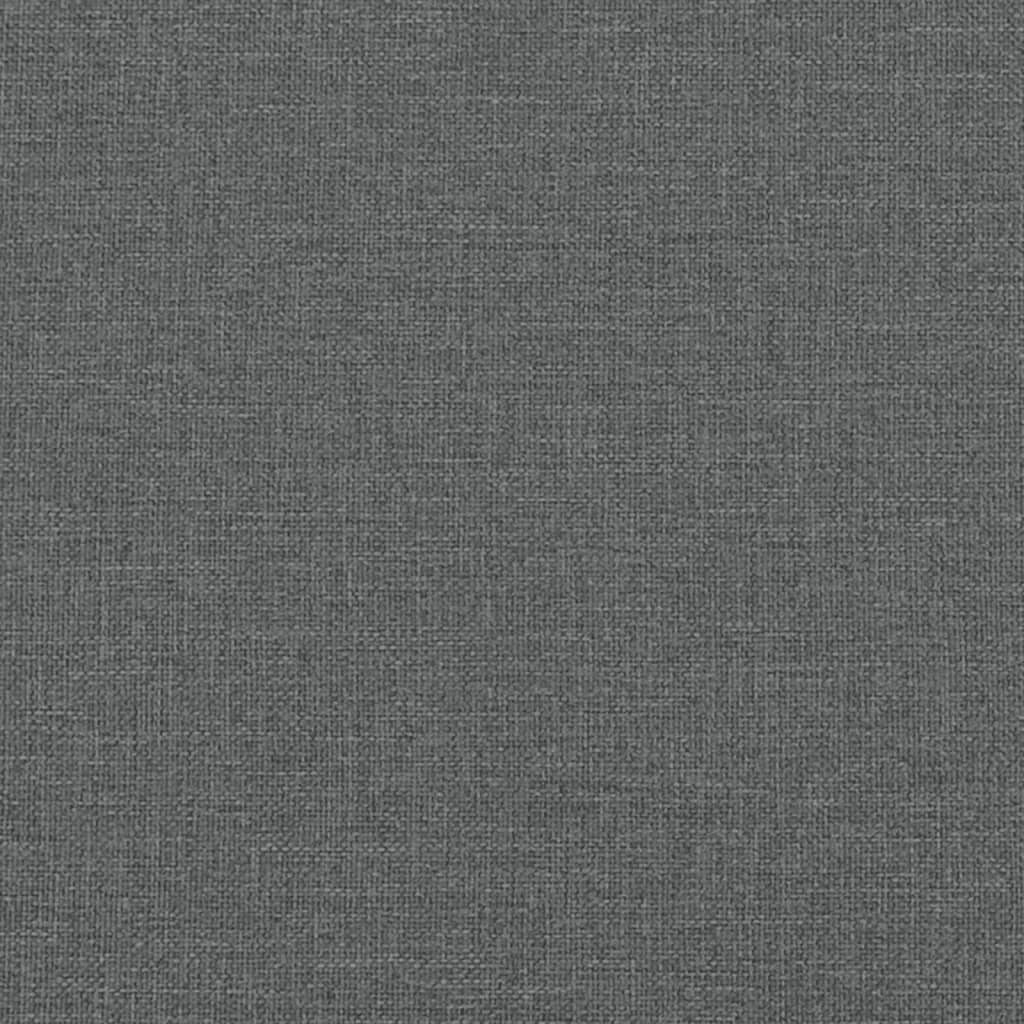 Giroletto senza Materasso Grigio Scuro 140x190 cm Tessuto