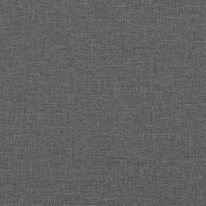 Giroletto senza Materasso Grigio Scuro 140x190 cm Tessuto