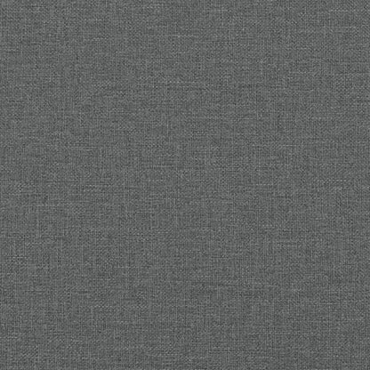 Giroletto senza Materasso Grigio Scuro 140x200 cm Tessuto