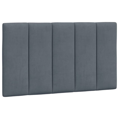 Giroletto senza Materasso Hanko Grigio Scuro 80x200 cm Velluto - homemem39