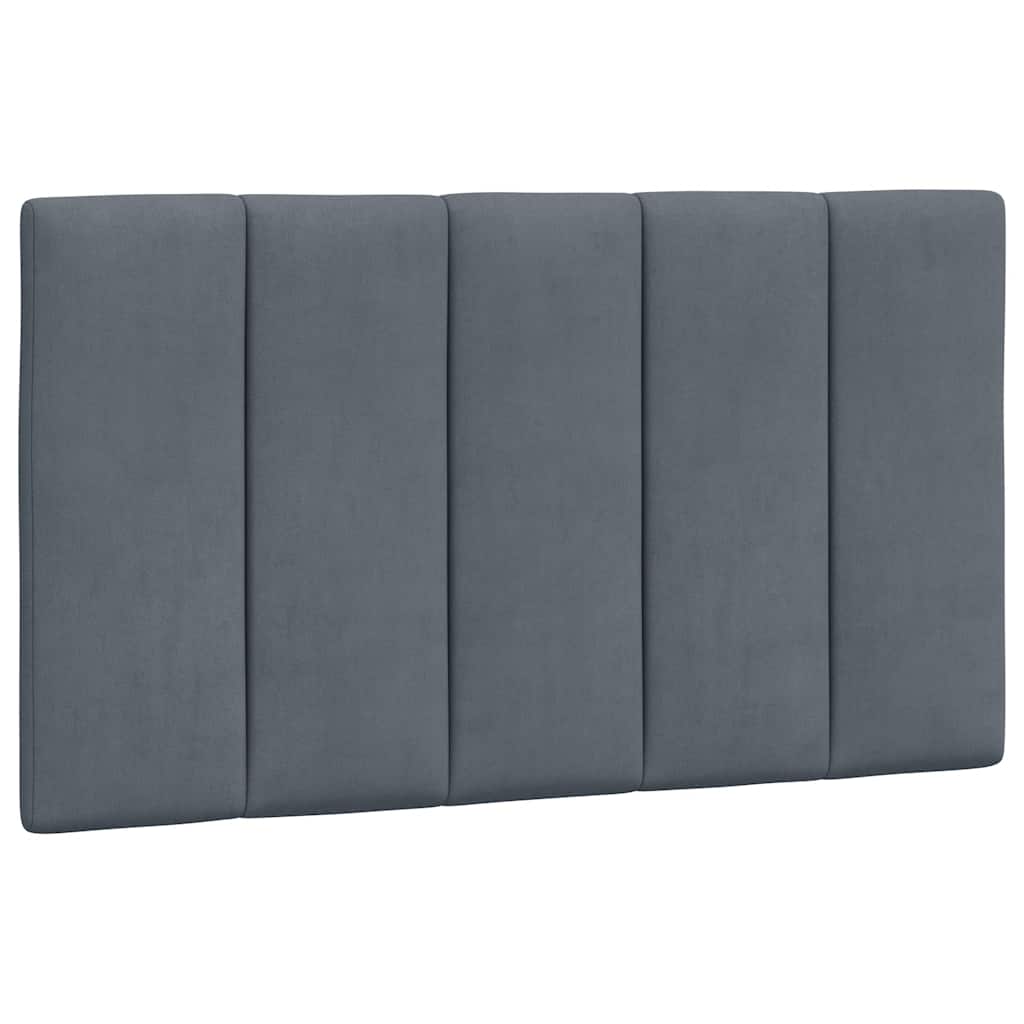 Giroletto senza Materasso Hanko Grigio Scuro 90x190 cm Velluto | homemem39
