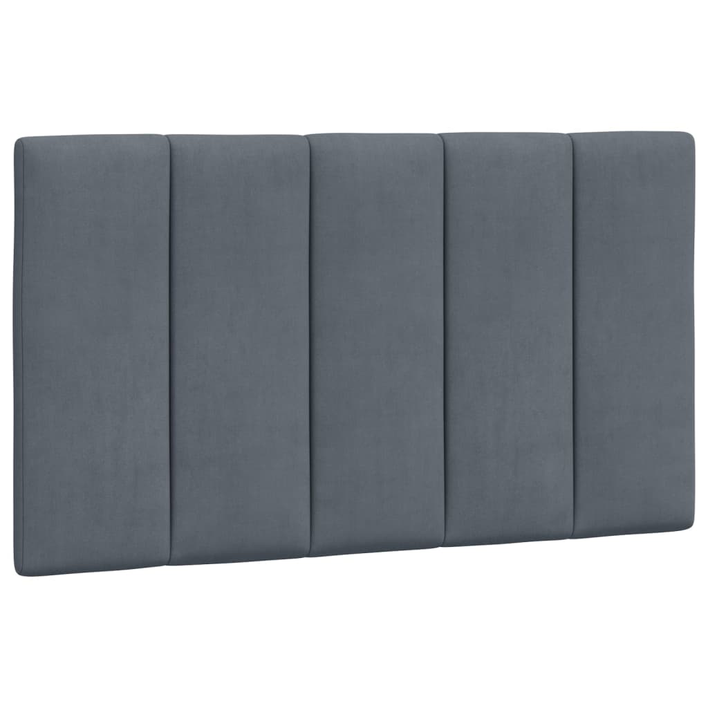 Giroletto senza Materasso Hanko Grigio Scuro 90x200 cm Velluto - homemem39