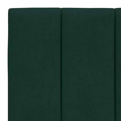 Giroletto senza Materasso Hanko Verde Scuro 100x200 cm in Velluto | homemem39
