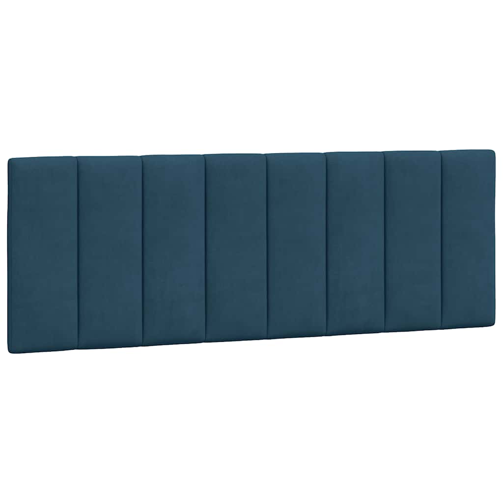 Giroletto senza Materasso Hanko Blu 140x190 cm in Velluto | homemem39