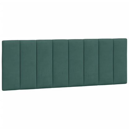 Giroletto senza Materasso Verde Scuro 140x200 cm in Velluto