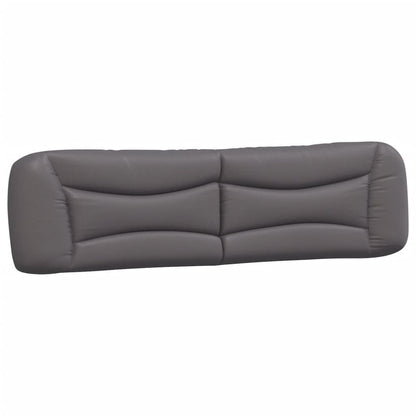 Giroletto senza Materasso Hvar Grigio 200x200 cm in Similpelle