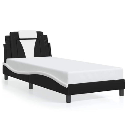 Giroletto Viana senza Materasso Nero e Bianco 80x200 cm