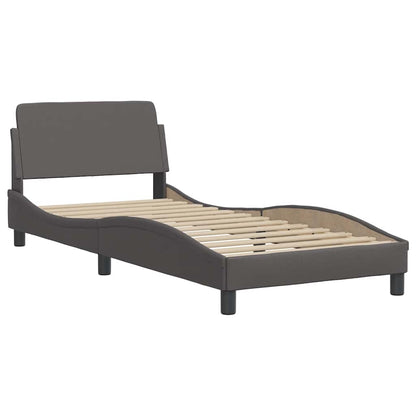 Giroletto Viana senza Materasso Crema 90x200 cm in Similpelle | homemem39