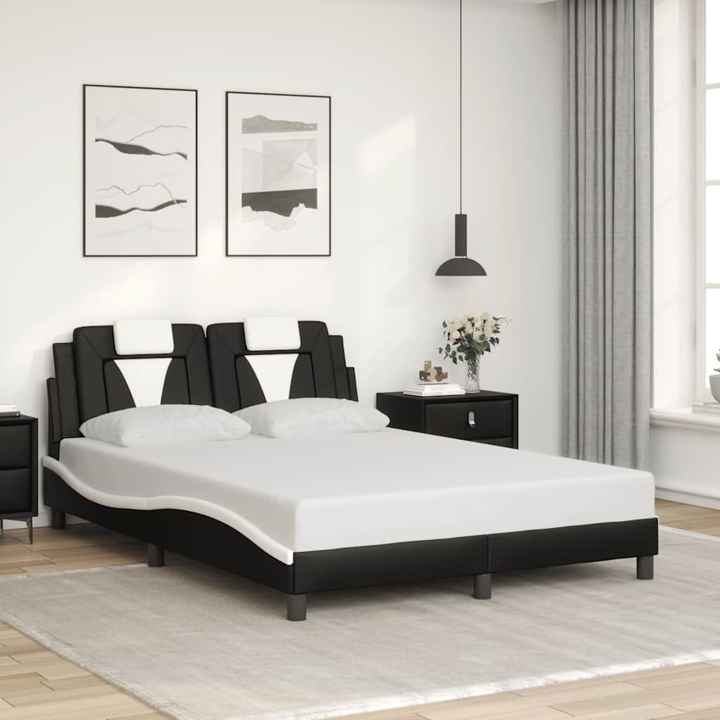 Giroletto Viana senza Materasso Nero e Bianco 120x200 cm