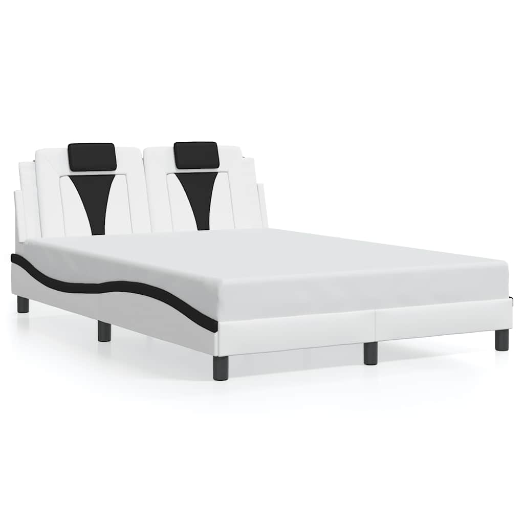 Giroletto Viana senza Materasso Bianco e Nero 140x190 cm