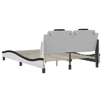 Giroletto Viana senza Materasso Bianco e Nero 140x190 cm