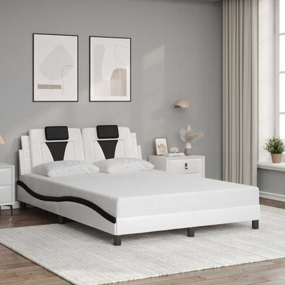 Giroletto Viana senza Materasso Bianco e Nero 140x190 cm