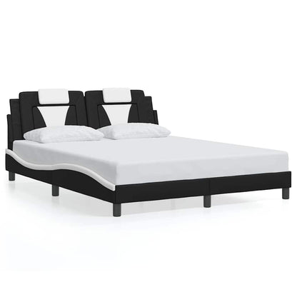 Giroletto Viana senza Materasso Nero e Bianco 160x200 cm