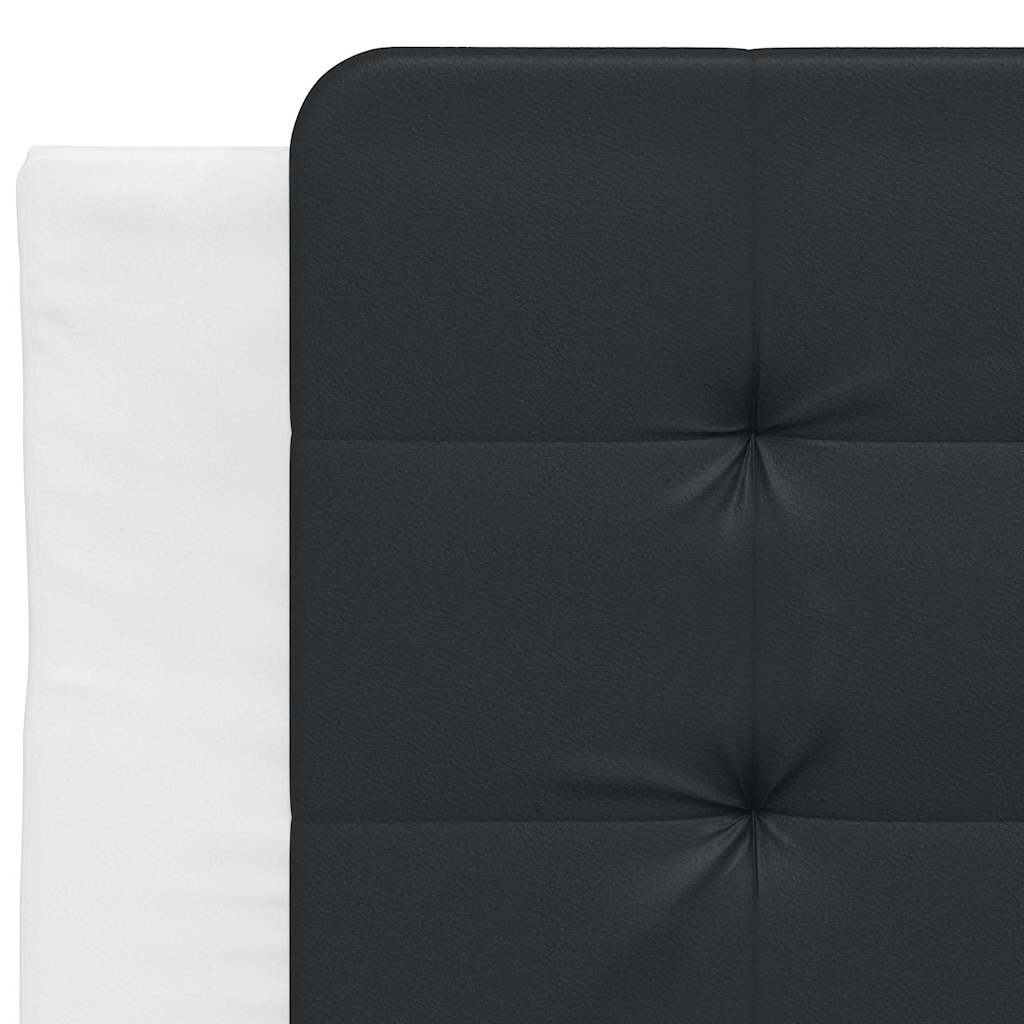 Giroletto senza Materasso Zadar Nero e Bianco 90x190 cm