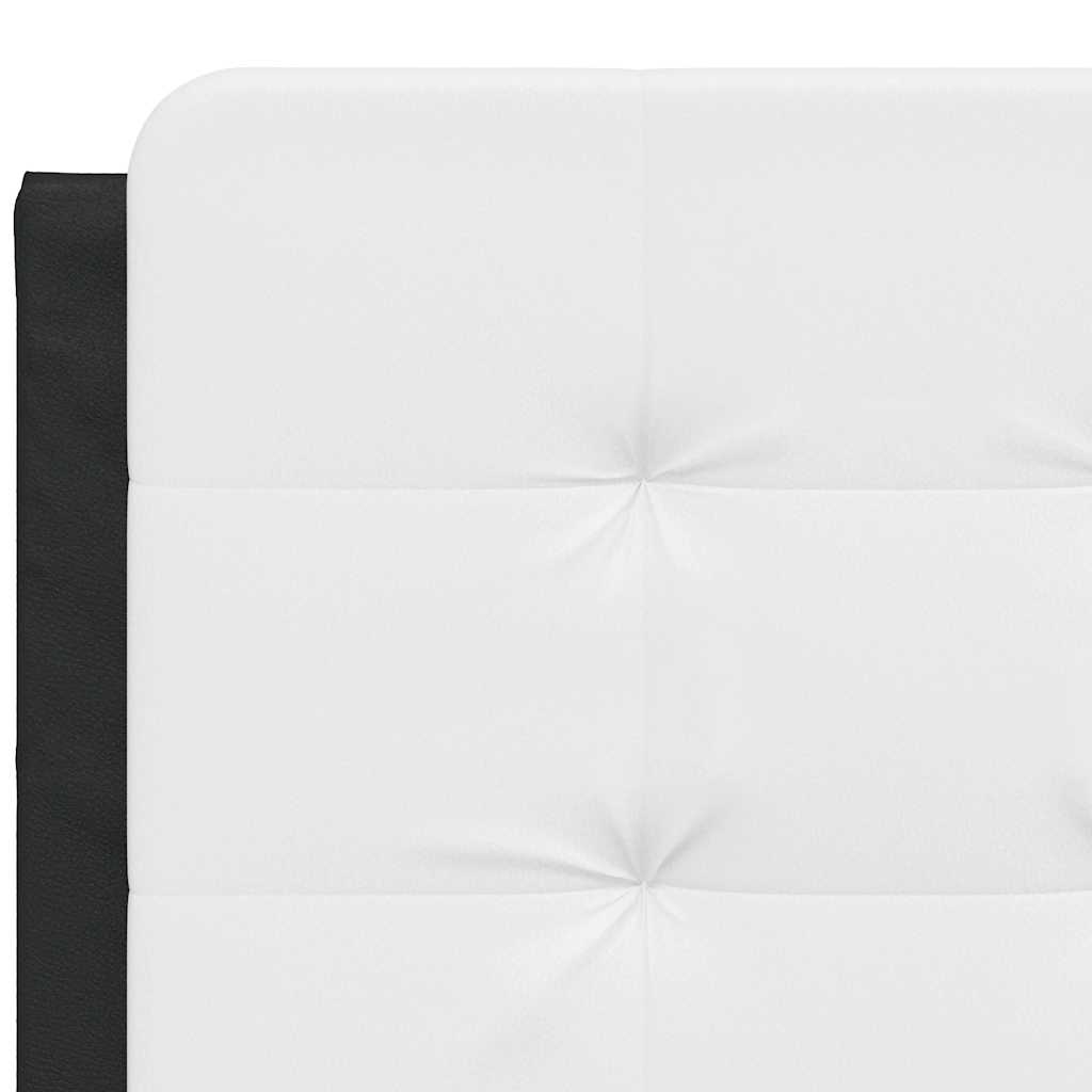 Giroletto senza Materasso Zadar Nero e Bianco 120x200 cm