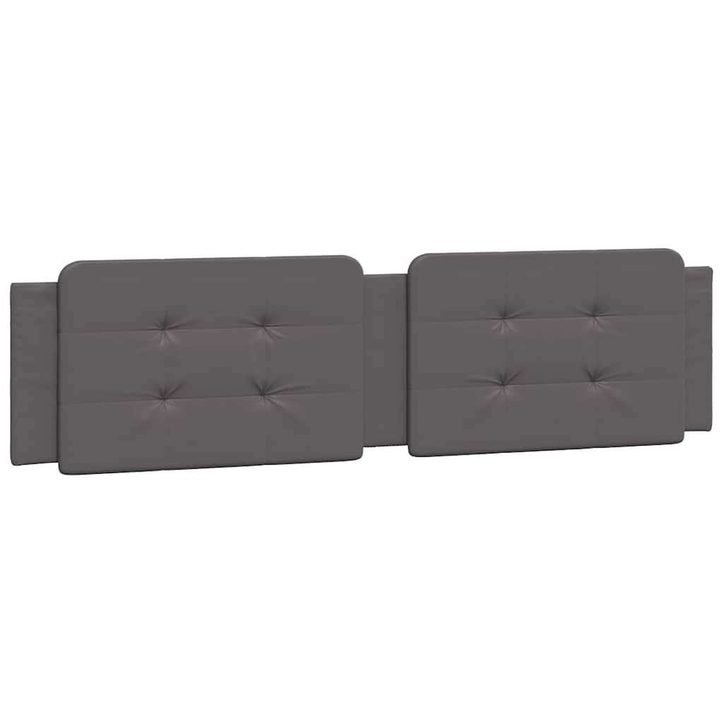 Giroletto senza Materasso Zadar Grigio 200x200 cm in Similpelle | homemem39