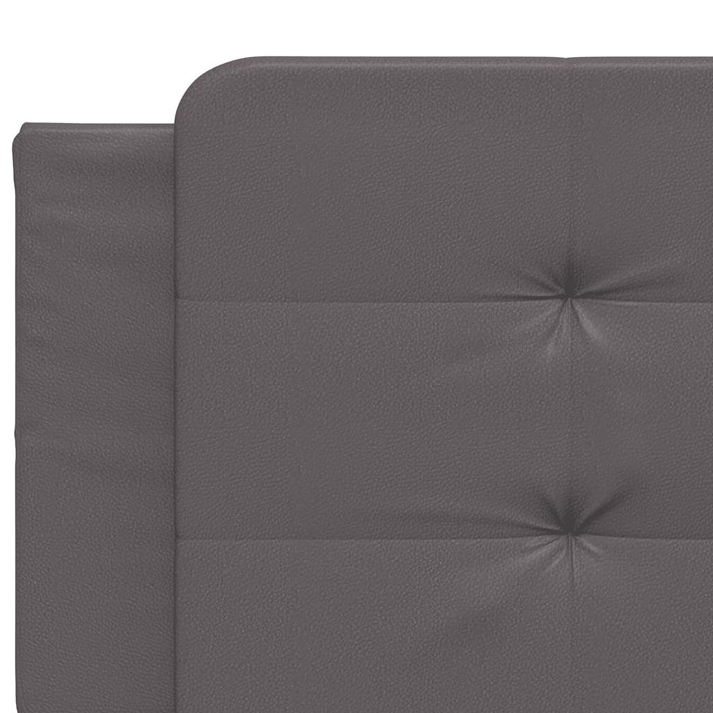 Giroletto senza Materasso Zadar Grigio 200x200 cm in Similpelle | homemem39