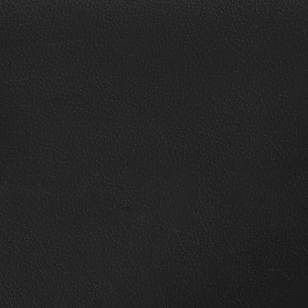 Giroletto senza Materasso Zadar Nero 100x203 cm in Similpelle