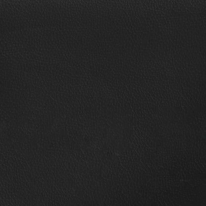 Giroletto senza Materasso Zadar Nero 100x203 cm in Similpelle