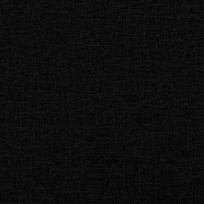 Letto con Materasso Dover Nero 90x190 cm in Tessuto - homemem39