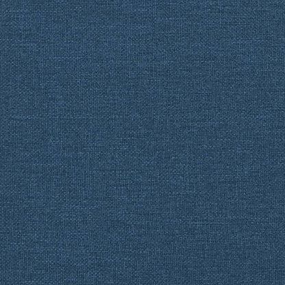Letto con Materasso Hvar Blu 90x190 cm in Tessuto | homemem39