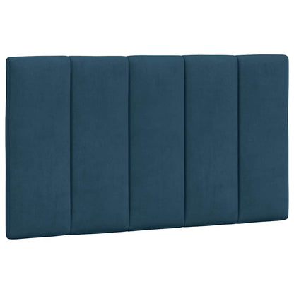 Letto con Materasso Hanko Blu 80x200 cm in Velluto | homemem39