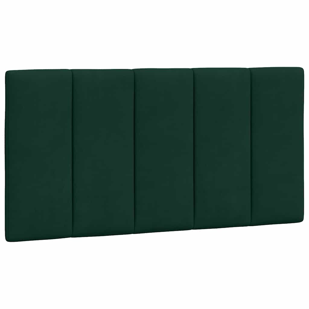 Letto con Materasso Hanko Verde Scuro 100x200 cm in Velluto | homemem39