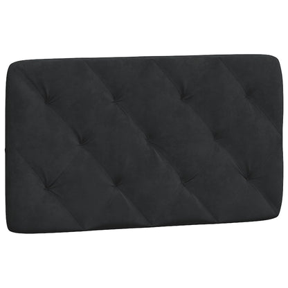Letto con Materasso Nero 80x200 cm in Velluto - homemem39