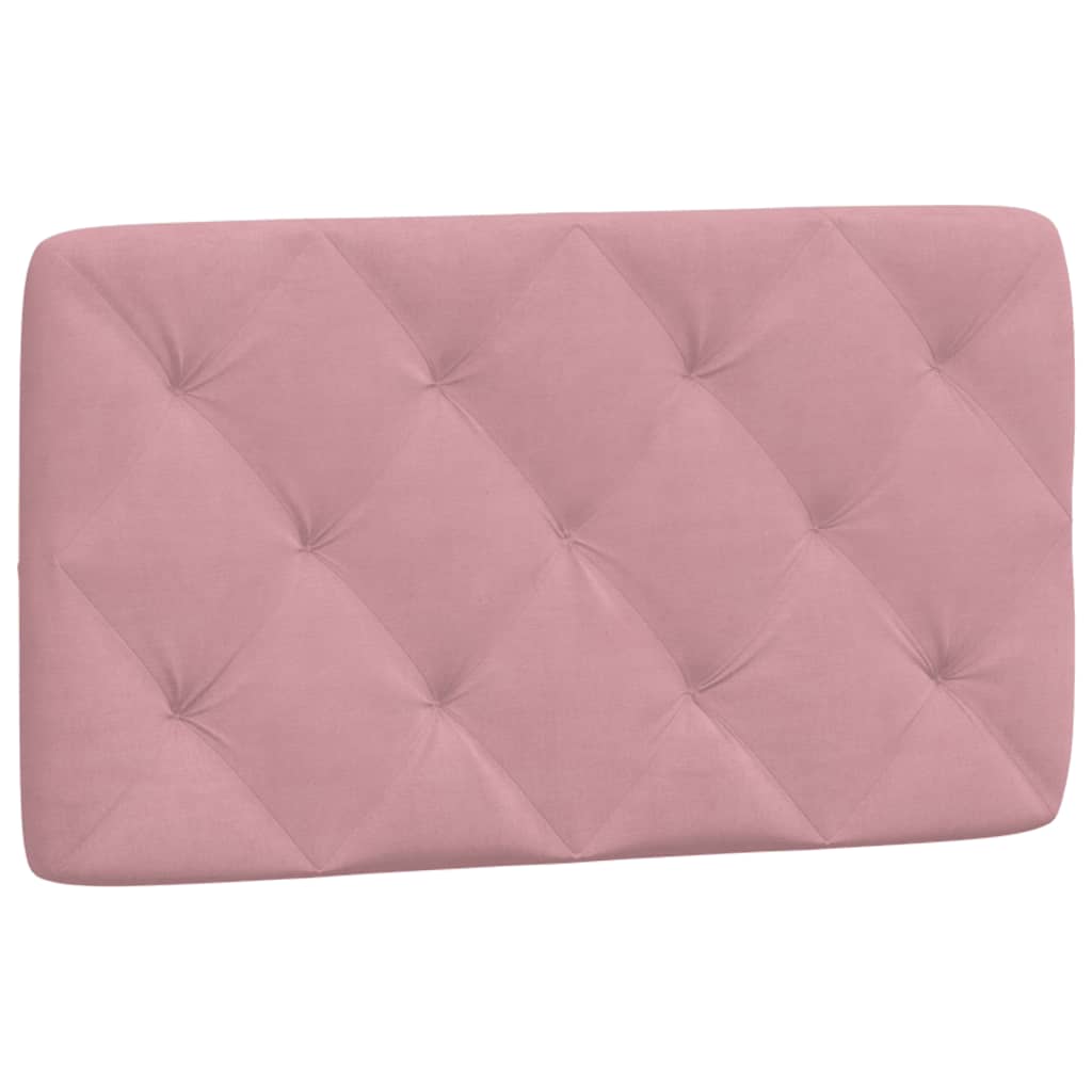 Letto con Materasso Rosa 90x190 cm in Velluto - homemem39