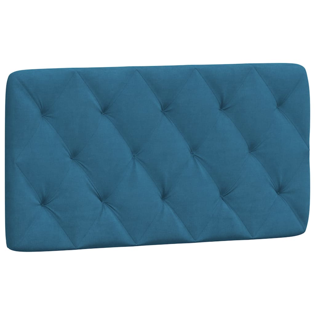 Letto con Materasso Blu 100x200 cm in Velluto - homemem39