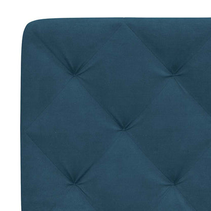 Letto con Materasso Blu 180x200 cm in Velluto | homemem39