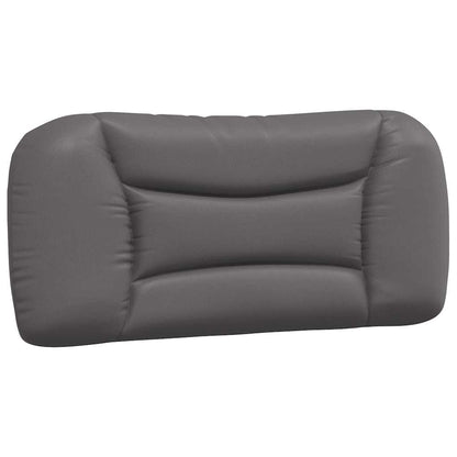 Letto con Materasso Hvar Grgio 90x200 cm in Similpelle | homemem39