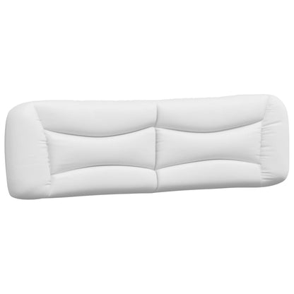 Letto con Materasso Hvar Bianco 180x200 cm in Similpelle - homemem39
