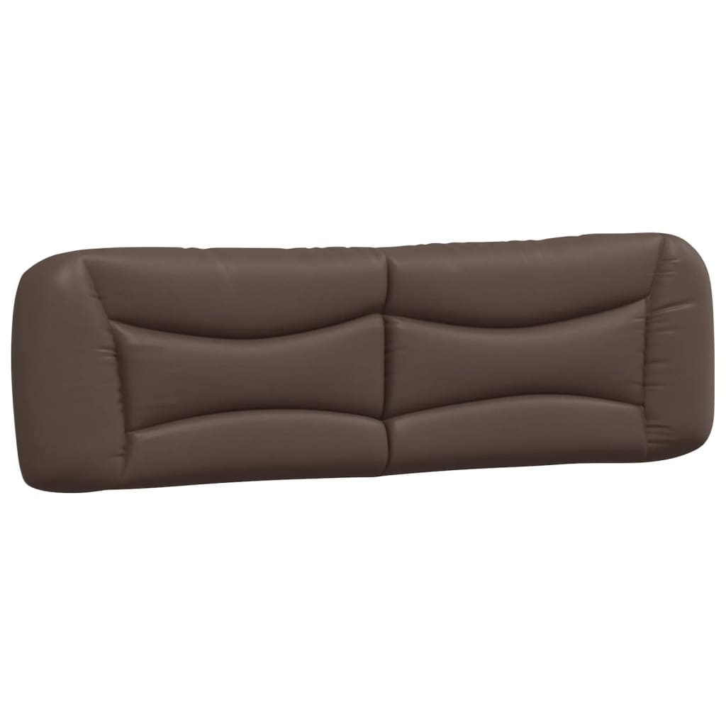 Letto con Materasso Hvar Marrone 180x200cm in Similpelle | homemem39