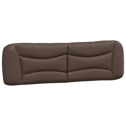 Letto con Materasso Hvar Marrone 180x200cm in Similpelle | homemem39